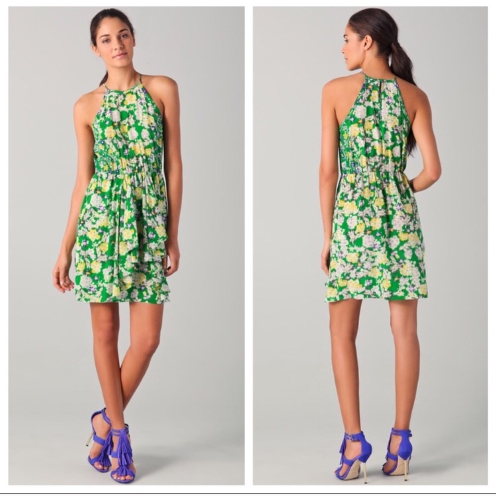 Rebecca Taylor Garden Flower Flutter Dress